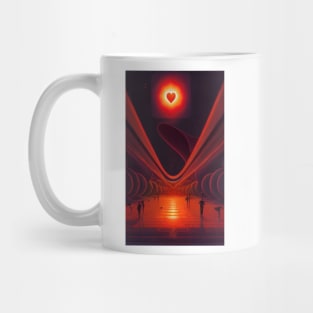 and the universe said i love you because you are love Mug